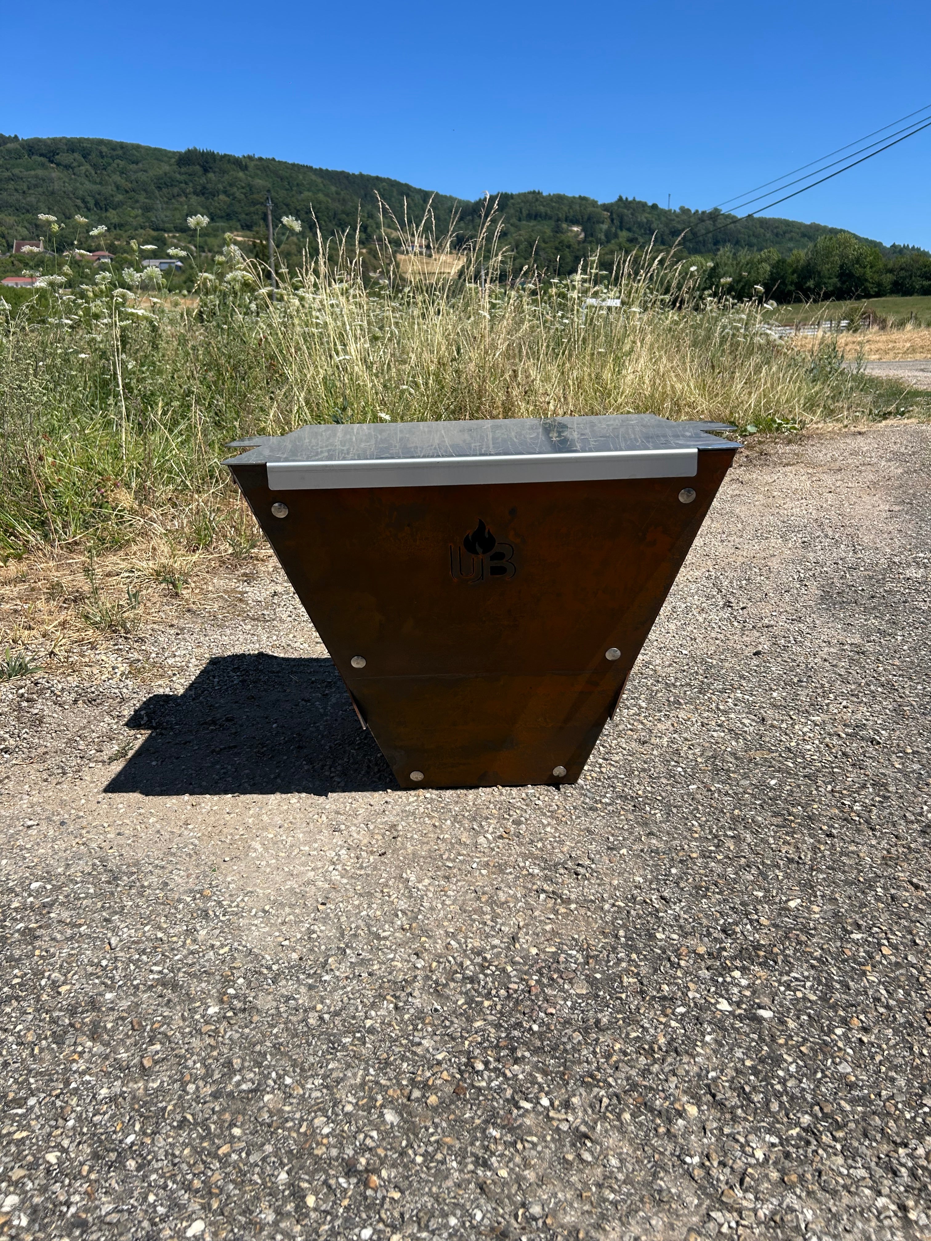 Cuve de brasero à intégrer