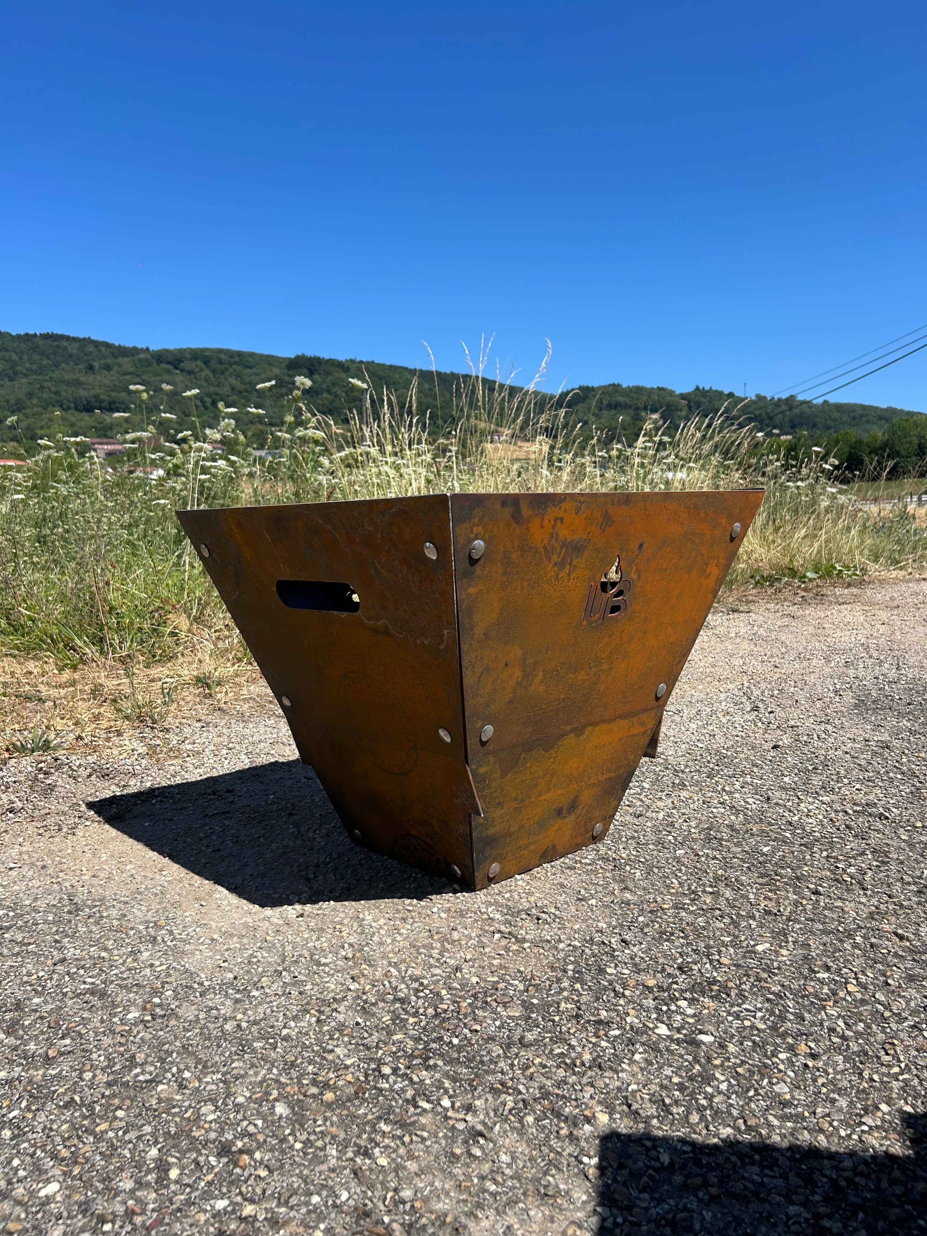 Cuve de brasero à intégrer