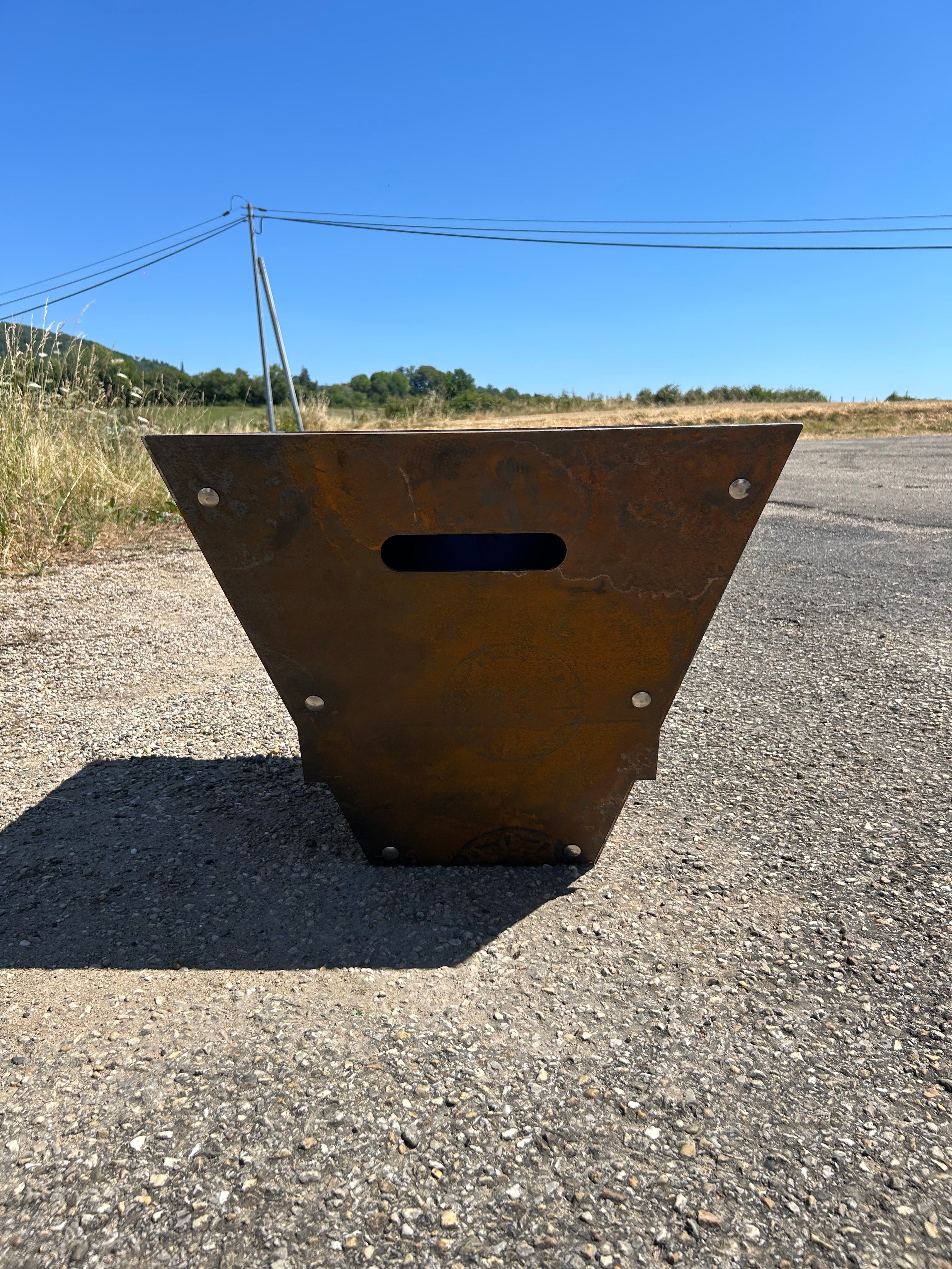 Cuve de brasero à intégrer